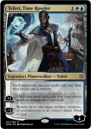 Teferi Time Raveler 1 Magic the Gathering Proxy