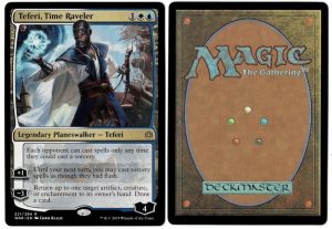 Teferi, Time Raveler from War of the Spark Magic the Gathering Proxy