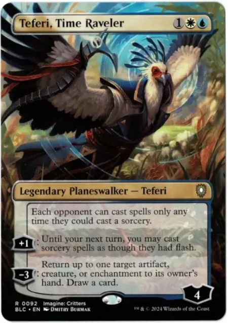 Teferi Time Raveler Bloomburrow Magic the Gathering Proxy