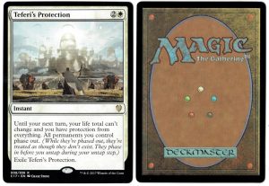 Teferi's Protection from Commander 2017 Magic the Gathering Proxy