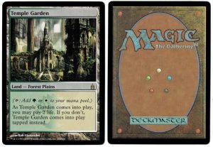 Temple Garden from Ravnica Magic the Gathering Proxy