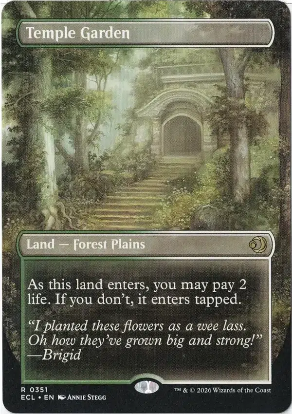 Temple Garden Bord Elc Magic the Gathering Proxy
