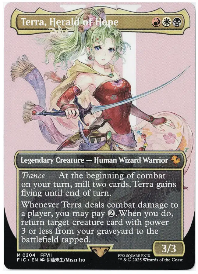 Terra, Herald of Hope (Borderless) $4.95