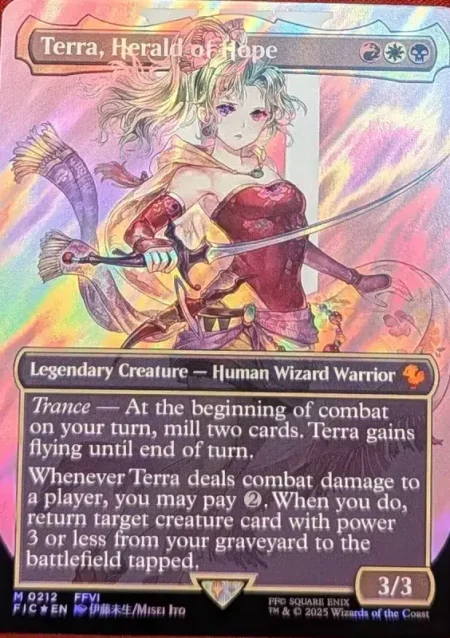 terra-herald-of-hope-borderless-surge-foil Magic the Gathering Proxy