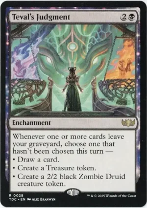 Tevals Judgement Magic the Gathering Proxy