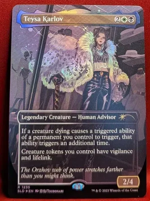 FOIL Teysa Karlov from Secret Lair Drop Series Magic the Gathering Proxy