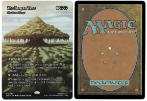 The Banyan Tree (The Great Henge) (Borderless) from Avatar: The Last Airbender: Eternal-Legal Magic the Gathering Proxy