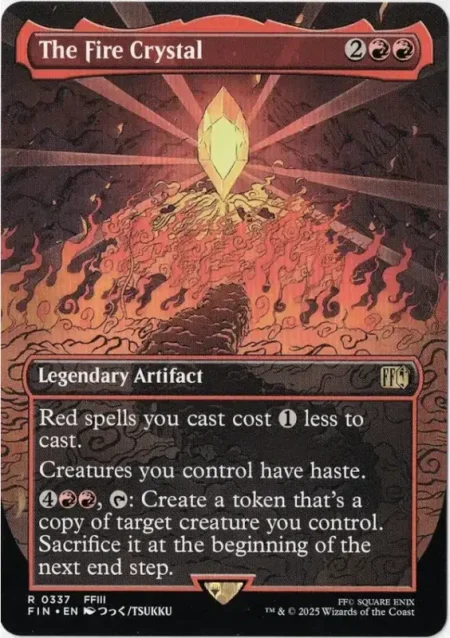 The Fire Crystal Magic the Gathering Proxy