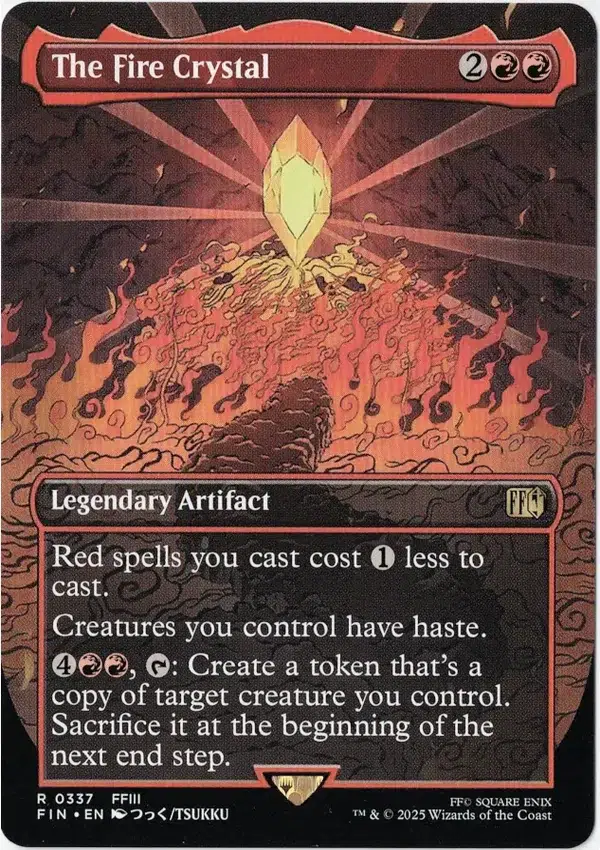 The Fire Crystal Magic the Gathering Proxy