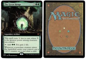 The Great Henge (Extended Art) from Throne of Eldraine Magic the Gathering Proxy