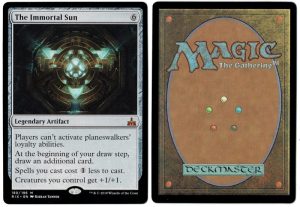 The Immortal Sun from Rivals of Ixalan Magic the Gathering Proxy