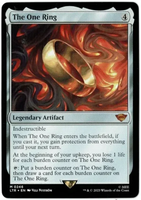 The One Ring Reg Magic the Gathering Proxy