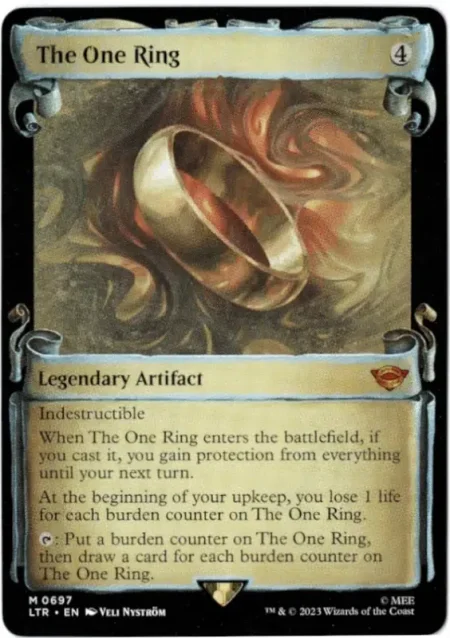 The One Ring Scroll Magic the Gathering Proxy