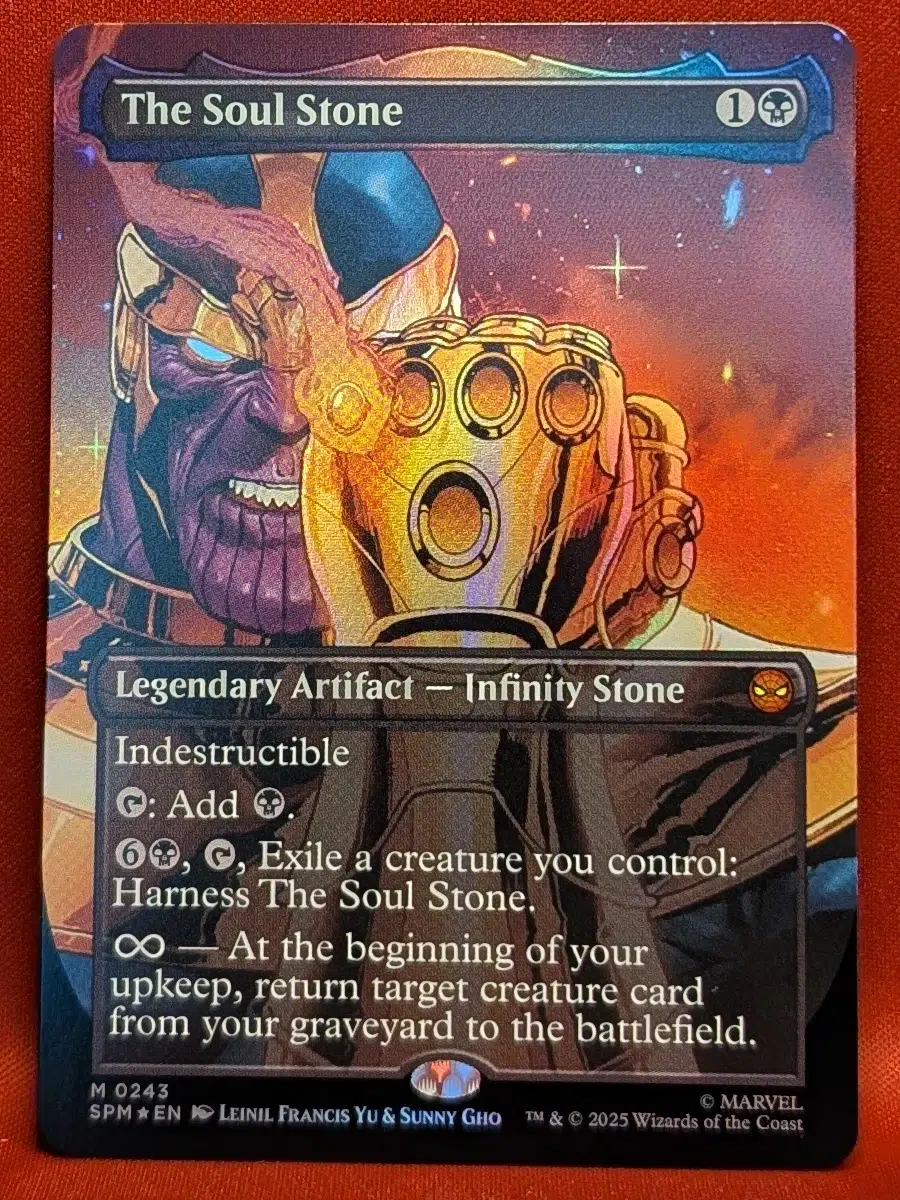 the soul stone bord foil