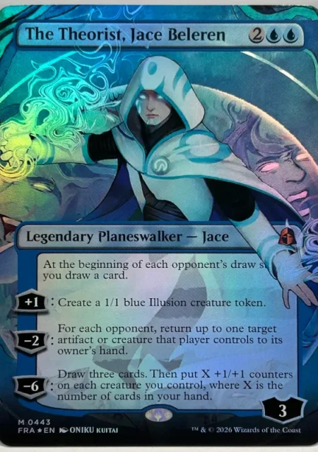 The theorist jace beleren – magic the gathering proxy