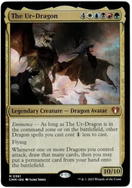 The Ur Dragon 1 Magic the Gathering Proxy