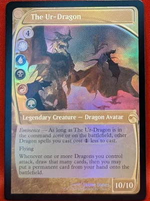 FOIL The Ur-Dragon (Future Sight) from MagicFest Cards Magic the Gathering Proxy