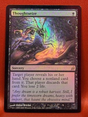 FOIL Thoughtseize from Lorwyn Magic the Gathering Proxy