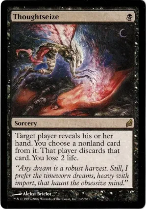 Thoughtseize Lorwyn 2 Magic the Gathering Proxy