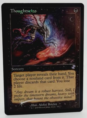 FOIL Thoughtseize from Time Spiral: remastered Proxy