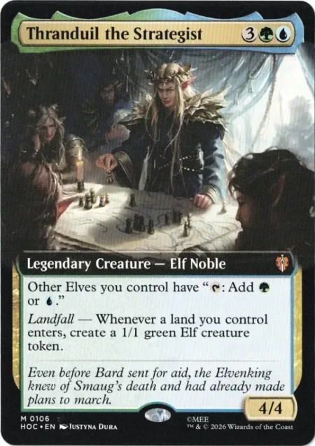 Thranduil the strategist – mtg proxy