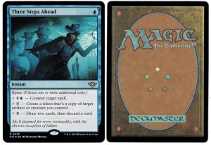 Three Steps Ahead from Outlaws of Thunder Junction Magic the Gathering Proxy