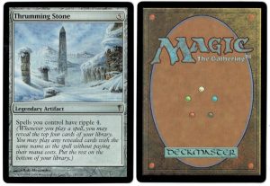 Thrumming Stone from Coldsnap Magic the Gathering Proxy
