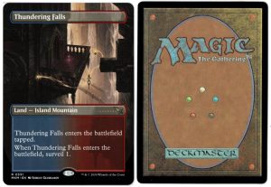 Thundering Falls (Borderless) from Murders at Karlov Manor Magic the Gathering Proxy
