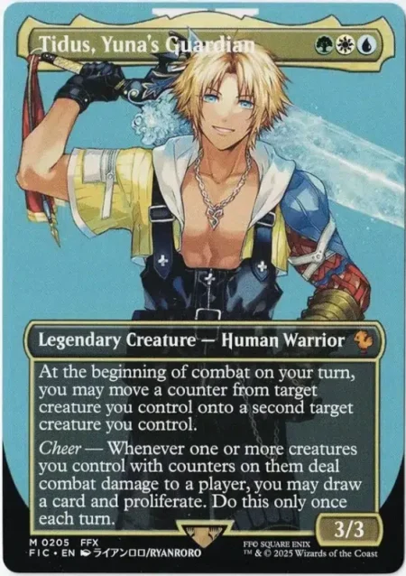 Tidus Yunas Guardian Bod Magic the Gathering Proxy