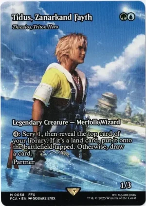Tidus Zanarkand Fayth Magic the Gathering Proxy