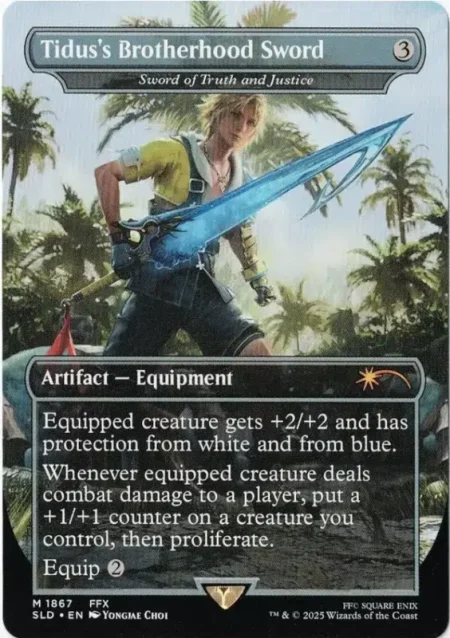 Tiduss Brotherhood Sword Magic the Gathering Proxy