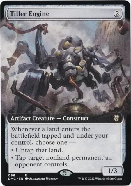 Tiller Engine Ext Art Magic the Gathering Proxy