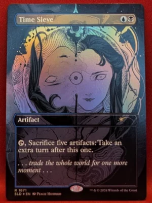 FOIL Time Sieve from Secret Lair Drop Series Magic the Gathering Proxy