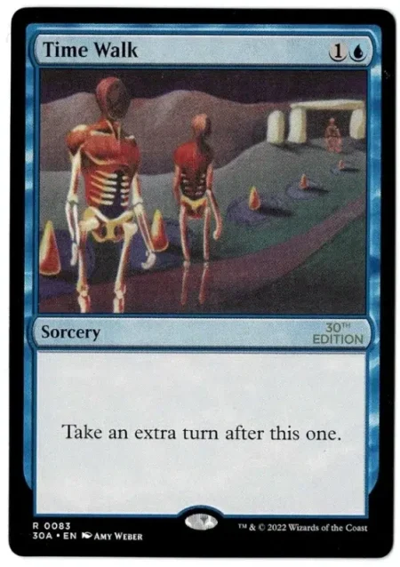 Time Walk 30th Magic the Gathering Proxy