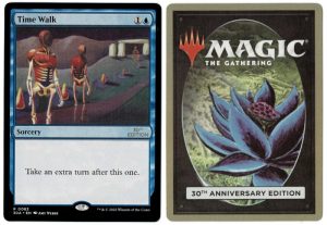 Time Walk from 30th Anniversary Edition Magic the Gathering Proxy