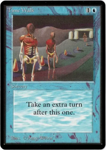 Time Walk Beta Magic the Gathering Proxy