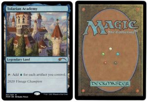 Tolarian Academy from 2020 Vintage Championship Magic the Gathering Proxy