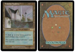 Tolarian Academy from Urzas Saga Magic the Gathering Proxy