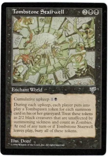 Tombstone Stairwell Magic the Gathering Proxy