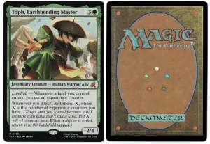 Toph, Earthbending Master from Avatar: The Last Airbender: Eternal-Legal Magic the Gathering Proxy