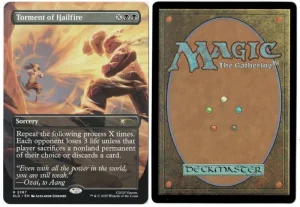 Torment of Hailfire (2287) from Secret Lair Drop Series Magic the Gathering Proxy