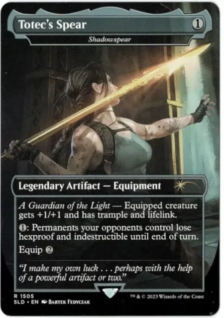 Totecs Spear Magic the Gathering Proxy