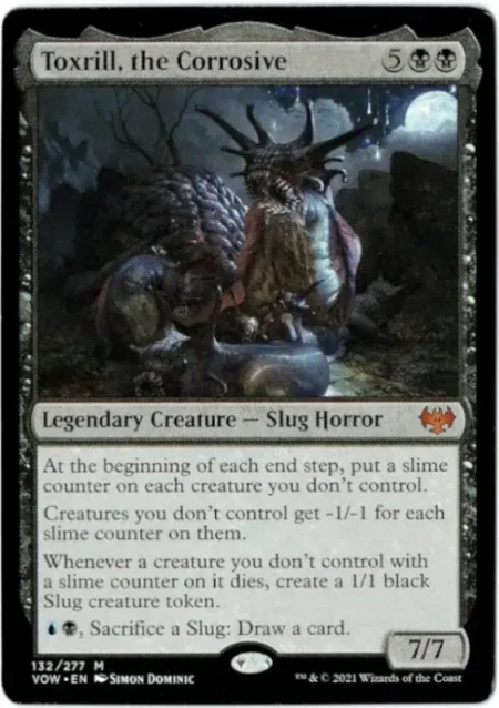 Toxrill The Corossive Magic the Gathering Proxy