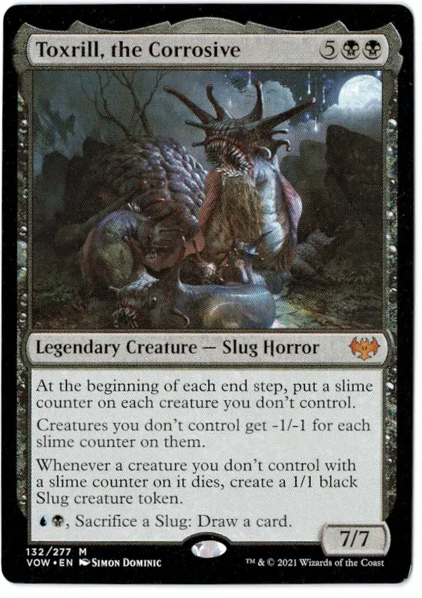 Toxrill The Corrosive Magic the Gathering Proxy