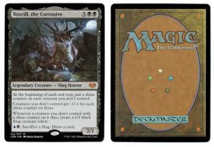 Toxrill, the Corrosive from Innistrad: Crimson Vow Magic the Gathering Proxy