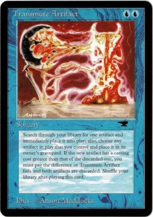 Transmute Artifact 1 Magic the Gathering Proxy