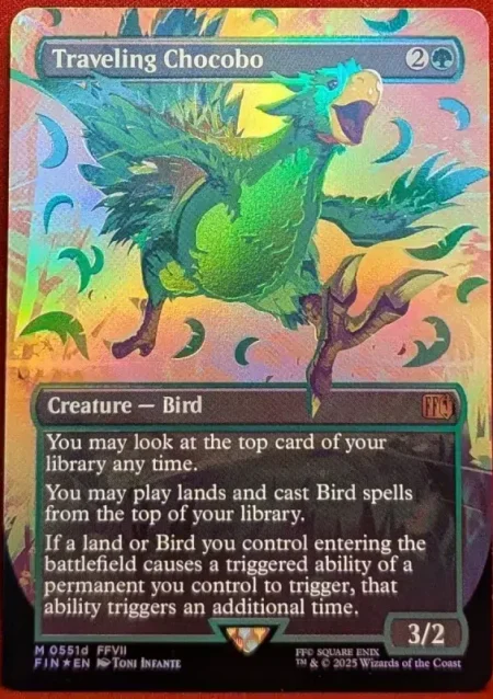 Traveling Chocobo 551d Magic the Gathering Proxy