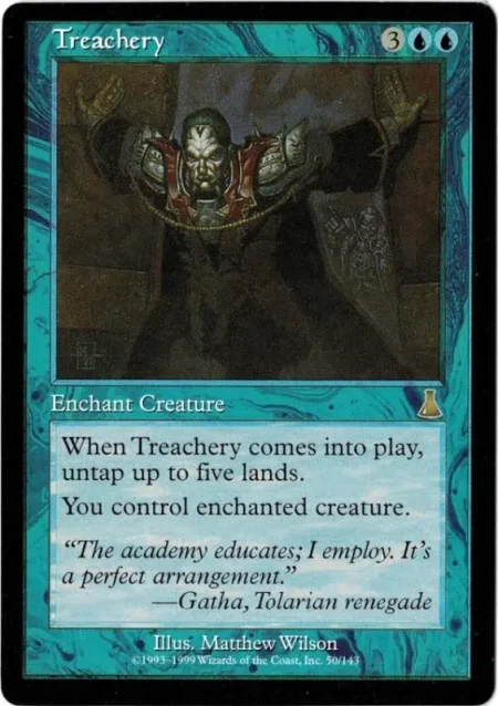 Treachery 2 Magic the Gathering Proxy