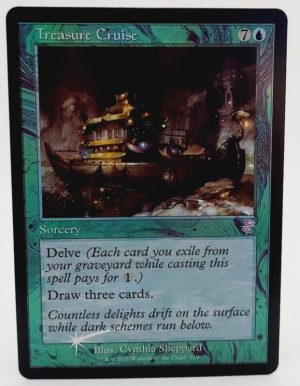 FOIL Treasure Cruise from Time Spiral: Remastered Proxy