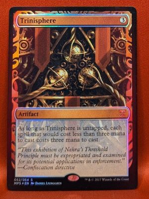 FOIL Trinisphere from Kaladesh Invention Magic the Gathering Proxy
